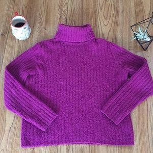 Purple Turtleneck
